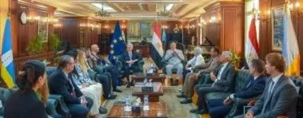 محافظ الإسكندرية يبحث مع الاتحاد الأوروبي سبل دعم العلاقات الاقتصادية والتنموية