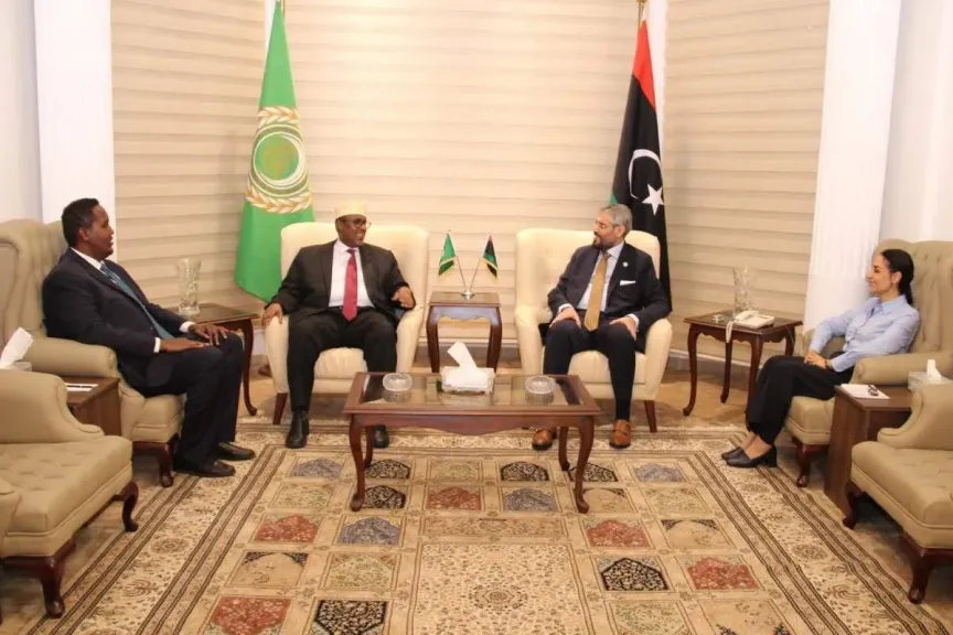 سفير الصومال لدى مصر يبحث مع نظيره الليبي سبل تعزيز العمل العربي المشترك