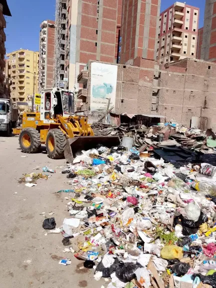 الغربية: رفع أكثر من 466.8 طن مخلفات بـ 11 مركز ومدينة