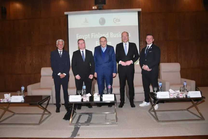الوكيل في ملتقي  فنلندا .. مصر أرض الفرص الواعده