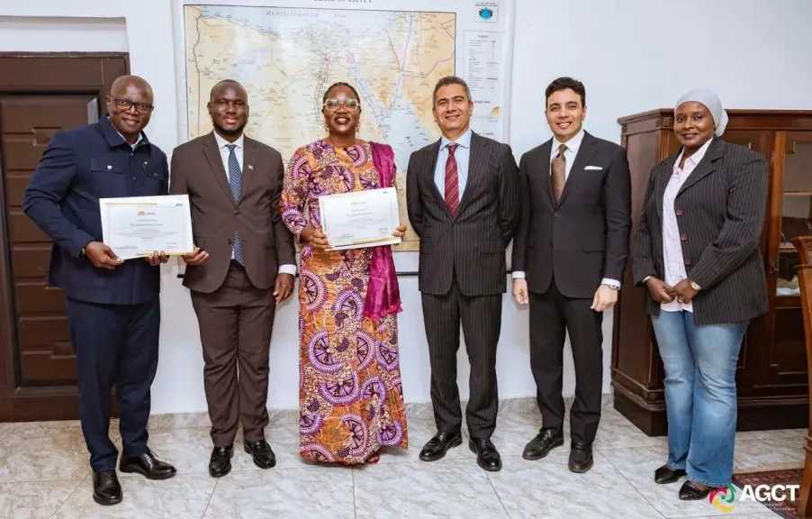 السفير محمد الحلواني يعزز العلاقات المصرية- الغينية من قلب المؤسسات التدريبية بالقاهرة