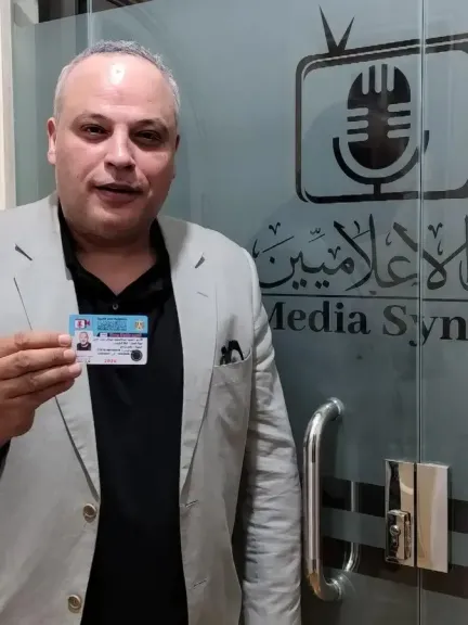 تامر عبد المنعم يحصل علي ترخيص مزاولة المهنة من نقابة الإعلاميين