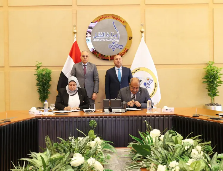 وزيرا الرى والتقل