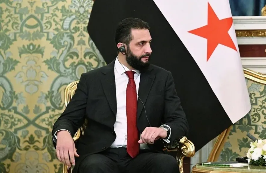 الشرع يدعو الاتحاد الأوروبي لموقف حازم ضد إسرائيل ويطرح مبادرة ”البحار الأربعة”