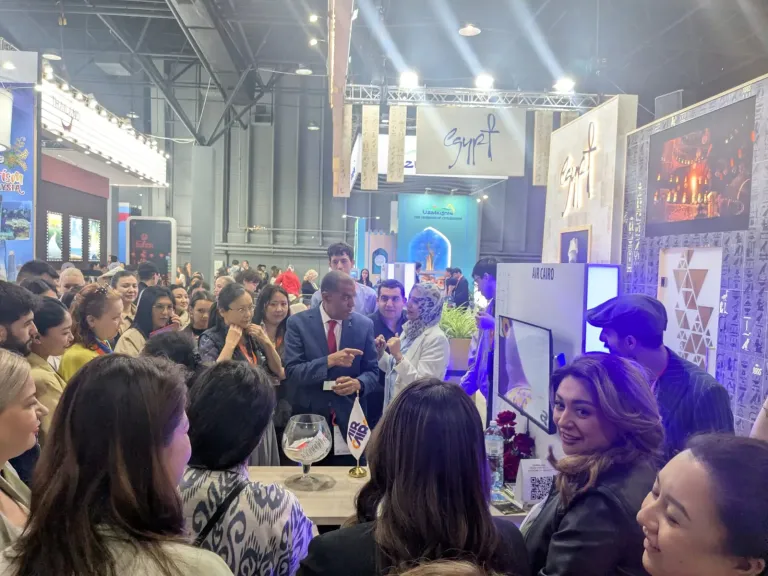 وزارة السياحة والآثار تشارك في المعرض السياحي الدولي KITF بكازاخستان للترويج للمقصد المصري في روسيا ودول الكومنولث المستقلة (CIS)