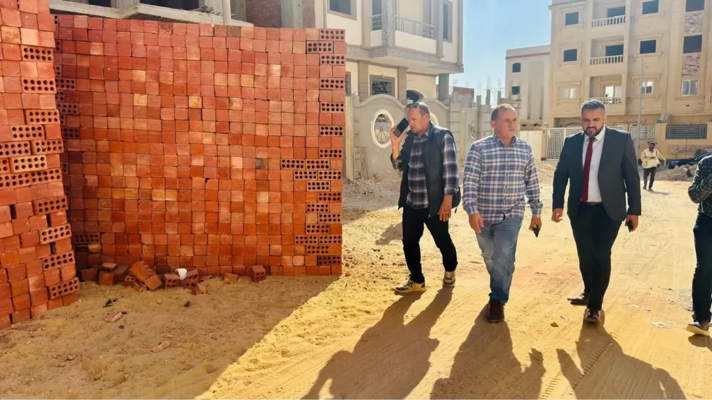 جهاز العبور الجديدة ينبه بإزالة مخالفات البناء ومنع التعديات