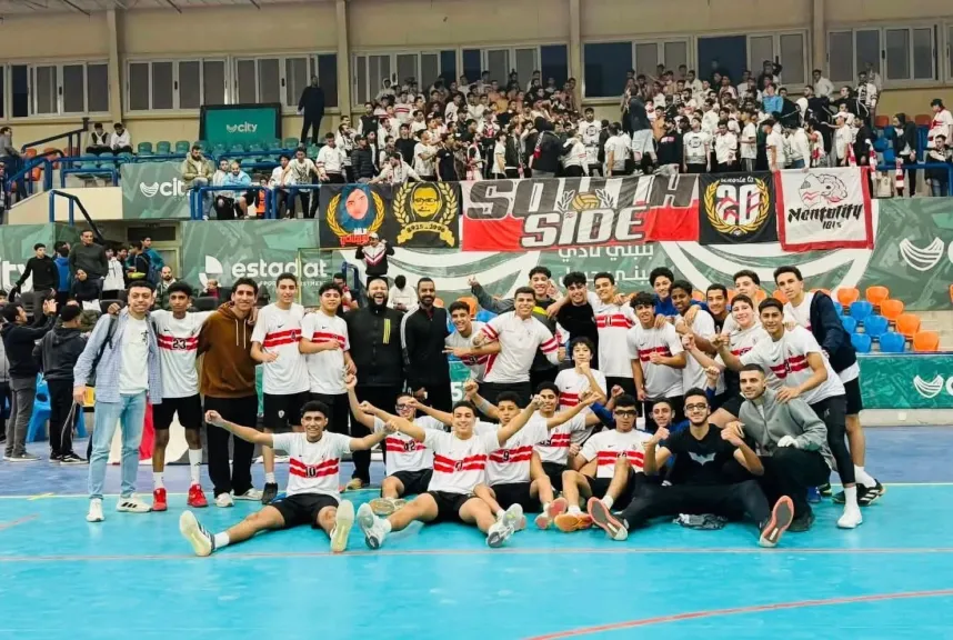 فريق كرة اليد بالزمالك 2010