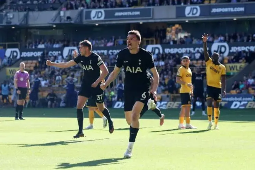 توتنهام ينعش آماله أمام وولفرهامبتون.. ووست هام يتجاوز إيفرتون