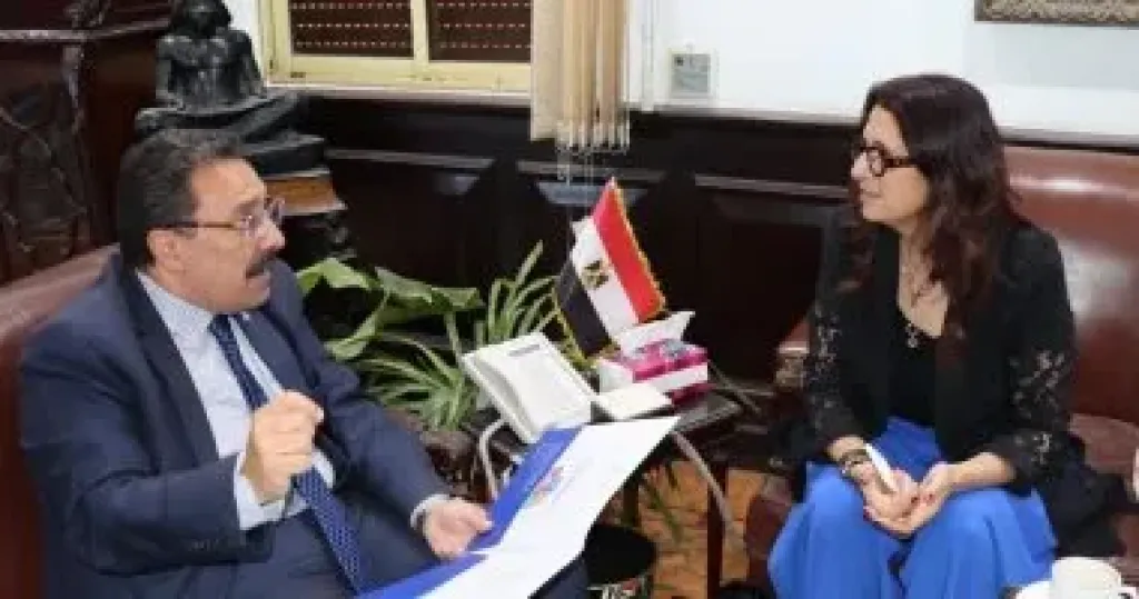 جامعة الإسكندرية تبحث مع وفد هيئة فولبرايت سبل التعاون الأكاديمي والبحثي