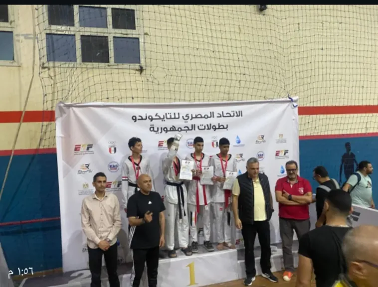 وزارة الشباب والرياضة: إنجاز جديد لأبطال المشروع القومي للموهبة والبطل الأولمبي في بطولة الجمهورية للتايكوندو تحت 17 سنة
