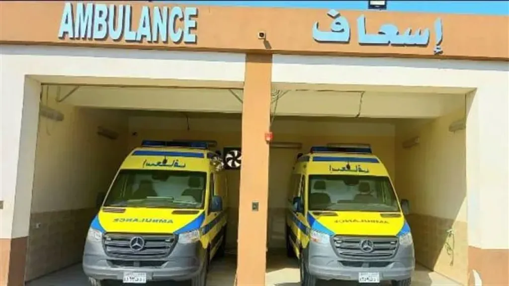 إصابة 10 أشخاص في حادث انقلاب تروسيكل بطريق الفيوم - بني سويف الزراعي