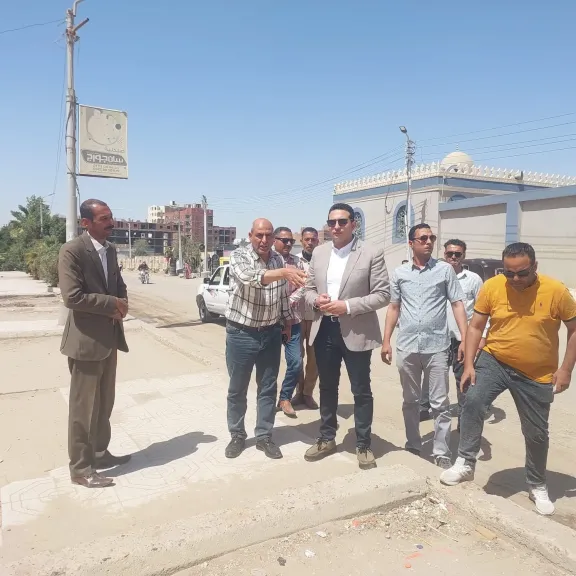 نائب محافظ الفيوم يتفقد عدداً من أراضي أملاك الدولة بمركز طامية