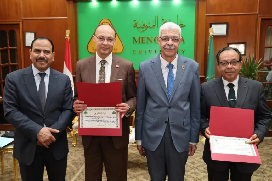 القاصد يكرم الكليات الفائزة في مسابقة التميز البيئي بالفصل الدراسي الأول للعام الجامعى الحالى