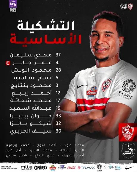 الزمالك يسعى للثأر من إنبي في انطلاقة الجولة الثالثة الحاسمة بالدوري المصري