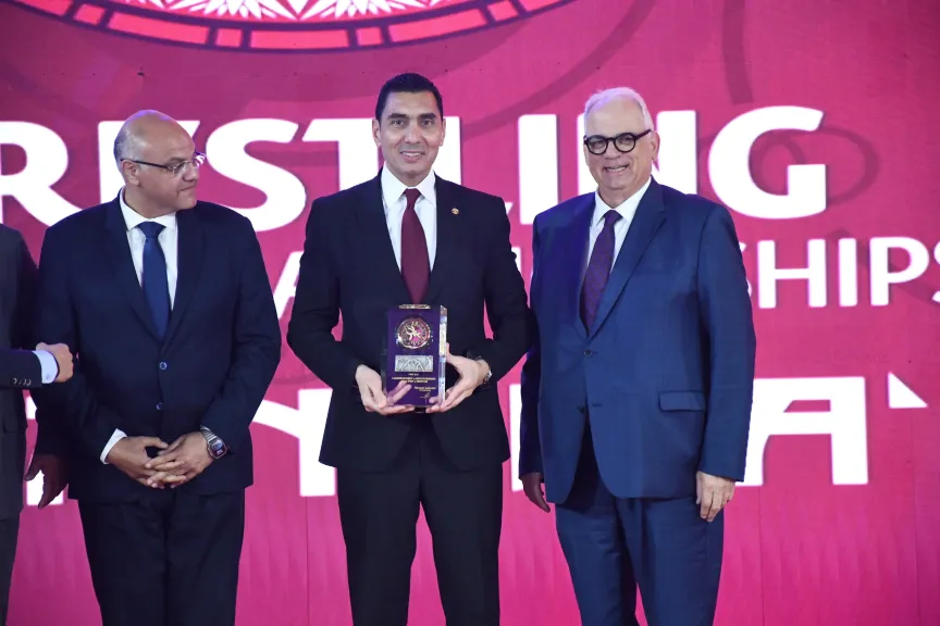 وزير الشباب والرياضة يفتتح البطولة الأفريقية للمصارعة بالإسكندرية بمشاركة ٣١ دولة