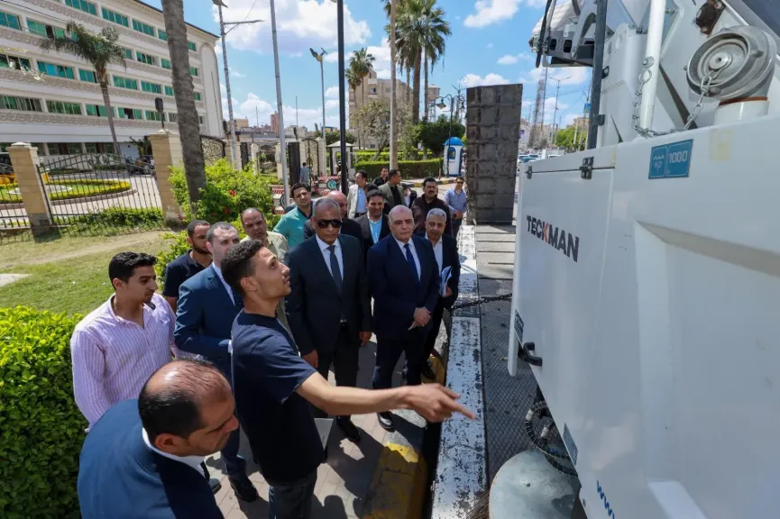 دعم منظومة النظافة العامة بـ«معدة كنس أتربة حديثة» لرفع كفاءة الشوارع وتعزيز المظهر الجمالي