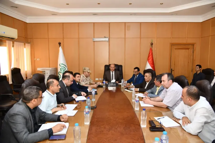سكرتير عام محافظة الفيوم يترأس اجتماع لجنة البت في طلبات تقنين أراضي الدولة