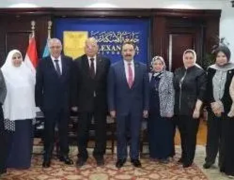 جامعة الإسكندرية تضع خطتها بالتعاون مع القومية لضمان جودة التعليم