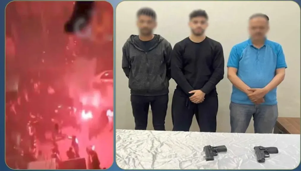 فيديو الفرح يفضحهم.. الأمن يسقط مطلقي الأعيرة النارية في العبور