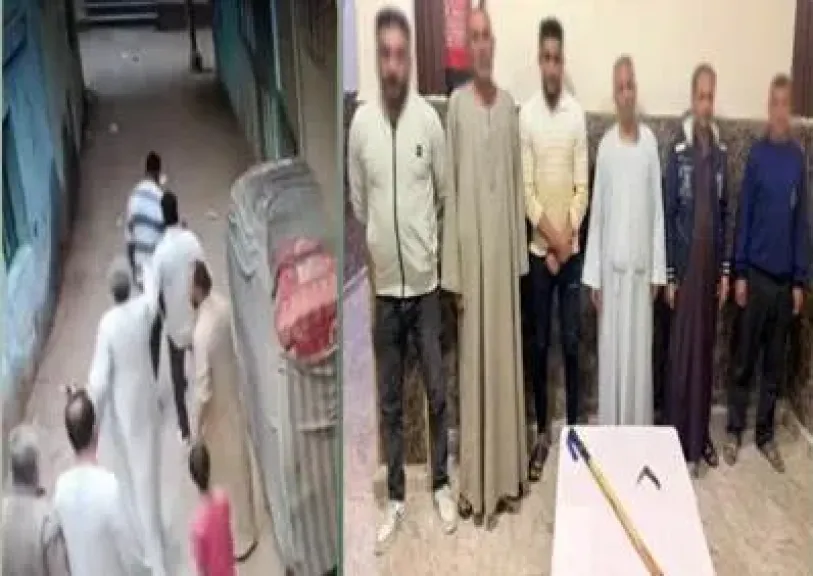 فيديو يوثق الواقعة.. مشاجرة عنيفة تنتهي بإصابات وضبط المتورطين بالقليوبية