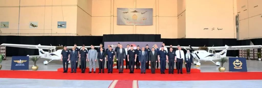القوات الجوية تسلم طائرتين للأكاديمية المصرية لعلوم الطيران بعد رفع كفائتهما