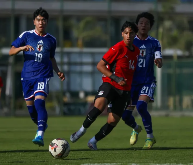 منتخب الناشئين يتعادل مع اليابان 2/2 ودياً