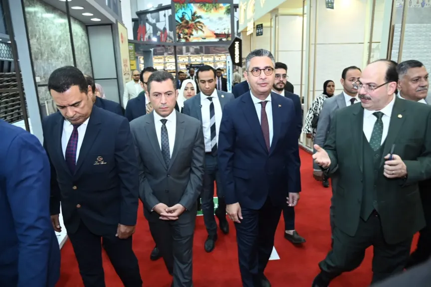 وزير التموين يفتتح فعاليات الدورة الـ18 لمعرض “سيراميكا ماركت - هوميكس”