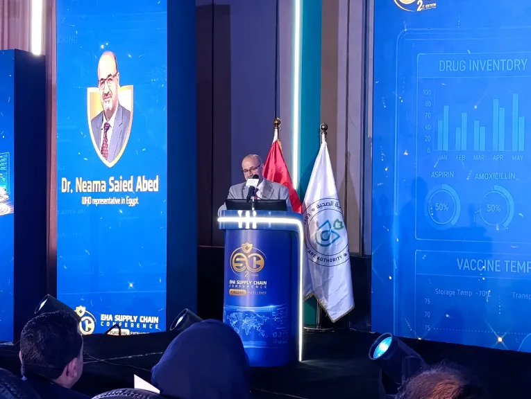 الصحة العالمية: سلاسل الإمداد ليست رفاهية.. ومصر تحقق تقدماً لافتاً في تأمين الدواء وتقليل الفاقد