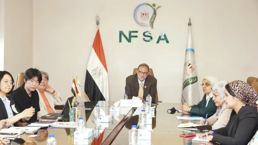 رئيس هيئة سلامة الغذاء يبحث مع وفد الجمعية الكورية للصناعات الغذائية سبل التعاون المشترك