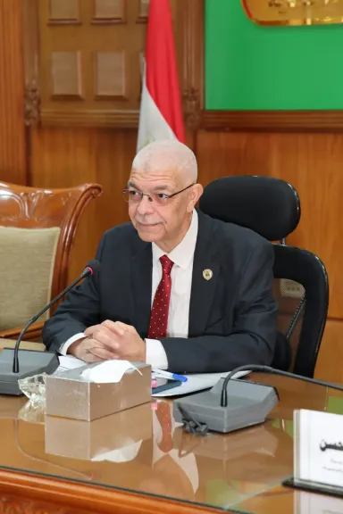 رئيس جامعة المنوفية يترأس لجان اختيار مديري عموم  الادارة العامة لخدمة المجتمع و الأدارة العامة لمكتب نائب رئيس الجامعة للدراسات العليا و والإدارة العامة للتطوير المؤسسي