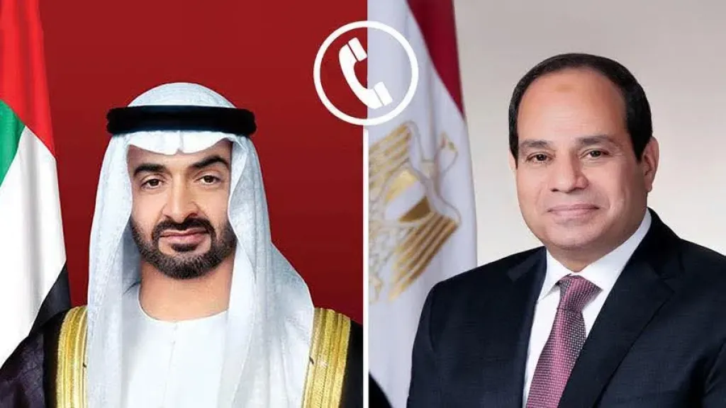 الرئيس السيسي يعرب عن إدانة مصر الشديدة للعدوان الإيراني الذي تعرضت له دولة الإمارات مؤخرا