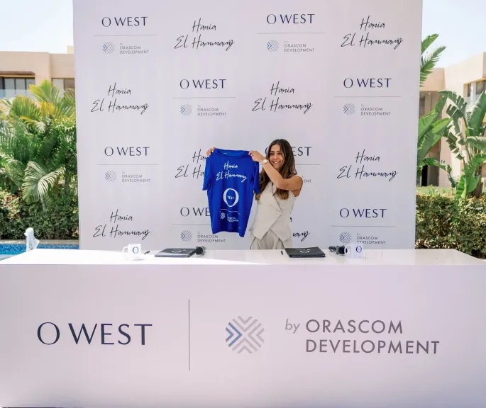 «O West» ترعى هانيا الحمامي حتى أولمبياد 2028