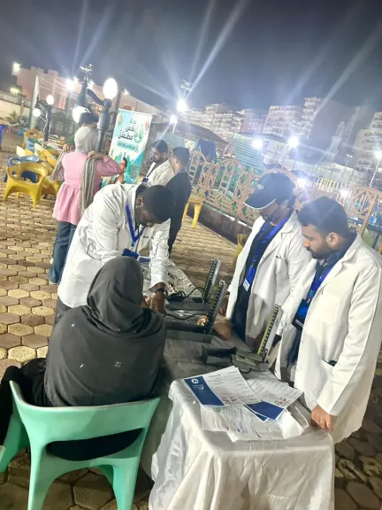 حملة توعوية بمناسبة اليوم العالمي للربو بجامعة المنصورة