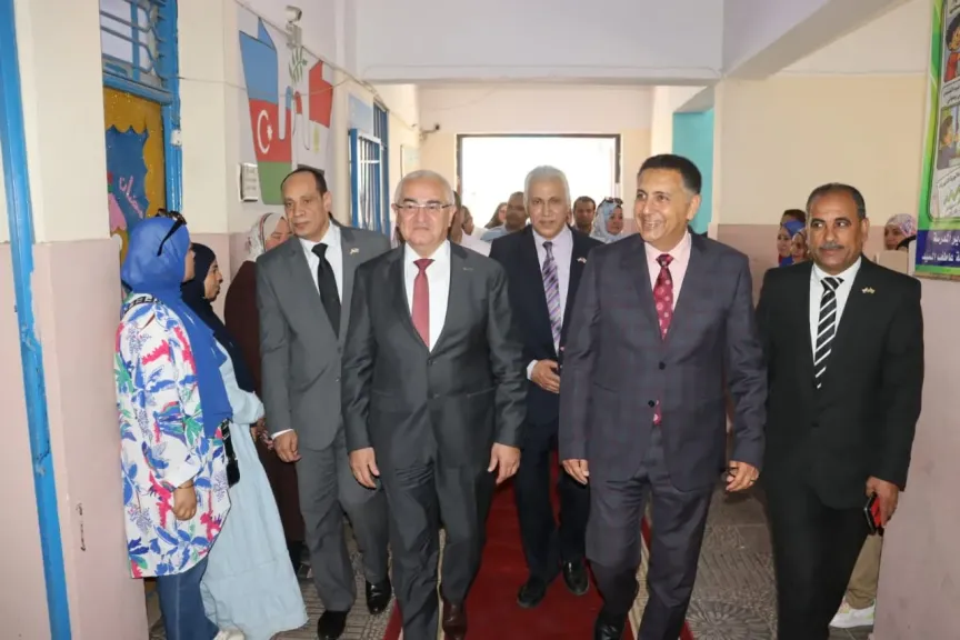 القليوبية وأذربيجان.. شراكة تعليمية تتجدد داخل مدرسة الصداقة بالعبور