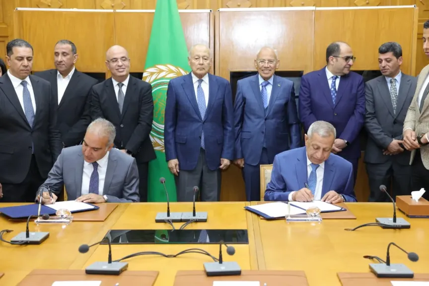 الأكاديمية العربية توقع مذكرة تفاهم مع شركة ”إمكان مصر” ..بحضور ”أبو الغيط”.