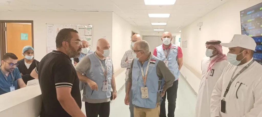 الصحة: تقديم 1366 خدمة عبر عيادات بعثة الحج المصرية في الأراضي المقدسة