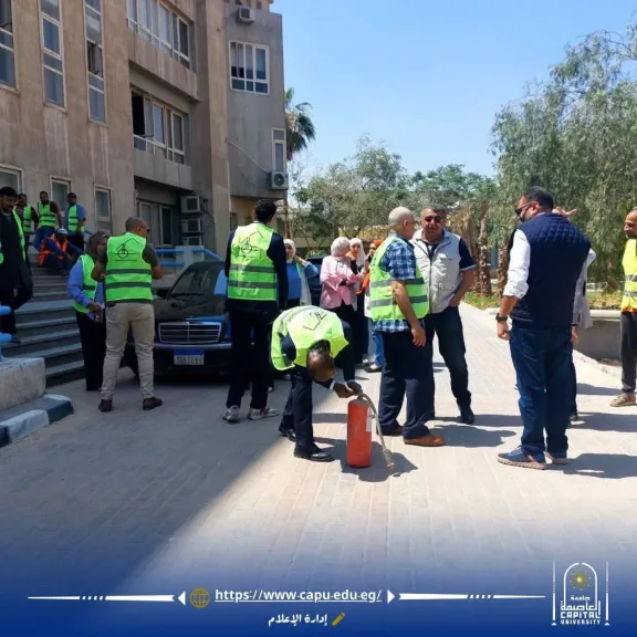 «إنذار.. إخلاء.. سيطرة كاملة».. هندسة المطرية تنفذ محاكاة ناجحة لمواجهة الحرائق والطوارئ