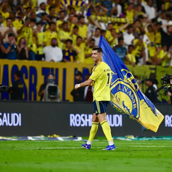 رونالدو يشعل حماس جماهير النصر قبل المواجهة المرتقبة