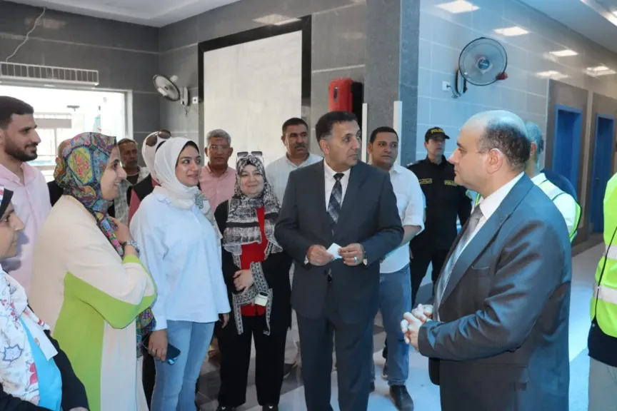 من الملاعب للمستشفيات ومحطات الرفع.. محافظ القليوبية يتابع مشروعات «حياة كريمة» بشبين القناطر