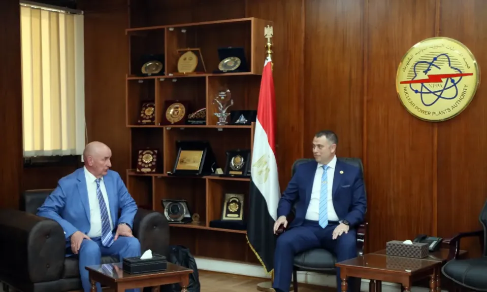 هيئة المحطات النووية تبحث مع «WANO» دعم الأمان النووي والتشغيل بمشروع الضبعة