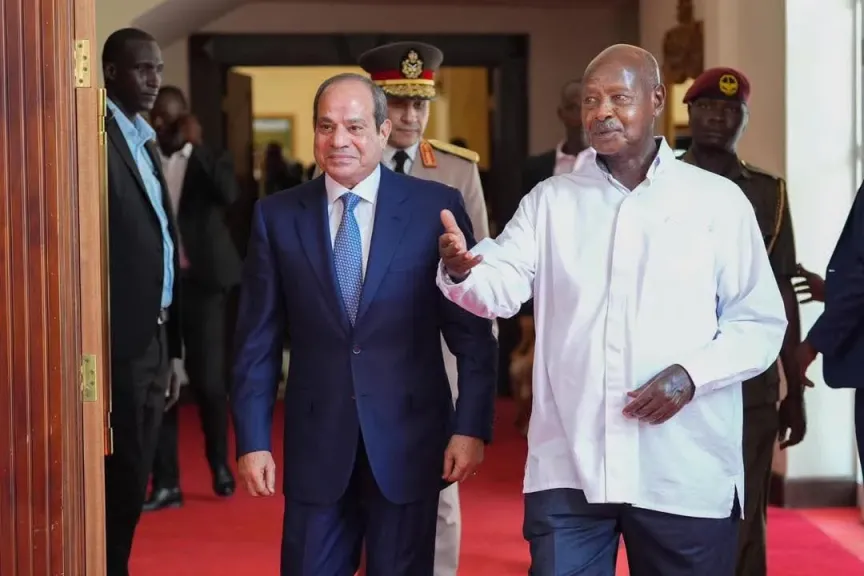 البيان المشترك بمناسبة زيارة الرئيس السيسي إلى أوغندا