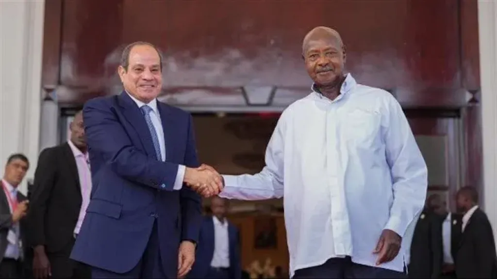 السيسي ونظيره الأوغندي يؤكدان التزامهما بالإدارة المستدامة للموارد المائية