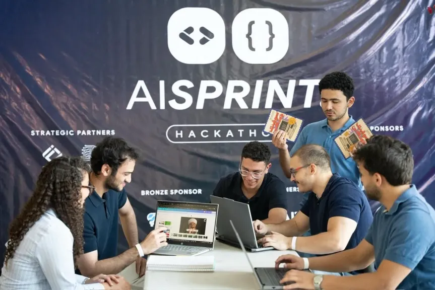 ختام هاكاثون AI Sprint بجامعة مصر للمعلوماتية بمشاريع في الذكاء الاصطناعي والأتمتة والأمن السيبراني