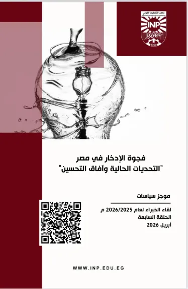 التخطيط القومي يطرح رؤية لتقليص فجوة الادخار ودعم الاستدامة المالية في مصر