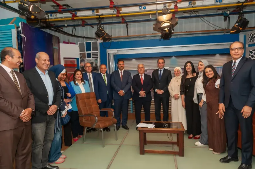 زيارة للهيئة الوطنية للصحافة والهيئة الوطنية للإعلام لقناة الإسكندرية