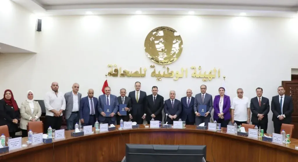 بروتوكول تعاون بين الهيئة الوطنية للصحافة ومحافظة دمياط