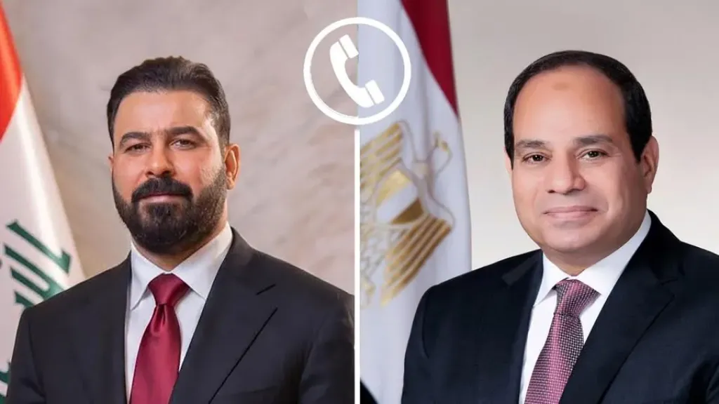الرئيس السيسي ورئيس وزراء العراق يبحثان التطورات الإقليمية