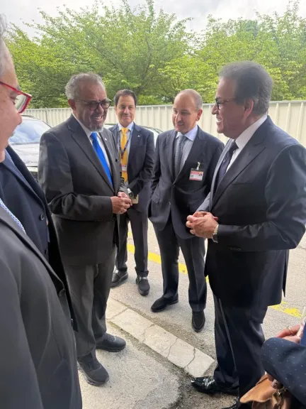 وفد مصري رفيع المستوى برئاسة وزير الصحة يتوجه إلى جنيف لحضور حفل تكريم الدكتور عمرو قنديل بفوزه بجائزة ”مانديلا” العالمية لعام 2026