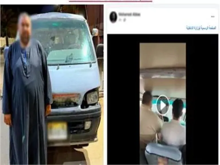 ”السواق خطفنا”.. الأمن يكشف كواليس واقعة ميكروباص القليوبية بعد فيديو مثير
