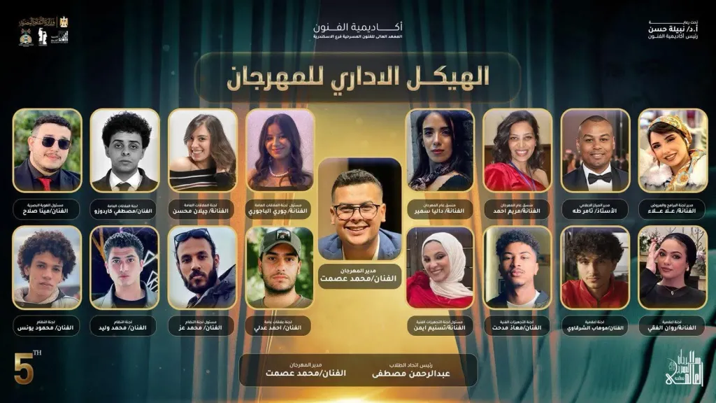 الليلة .. مهرجان المسرح العالمي يختتم أعمال دورته الخامسة بالإسكندرية